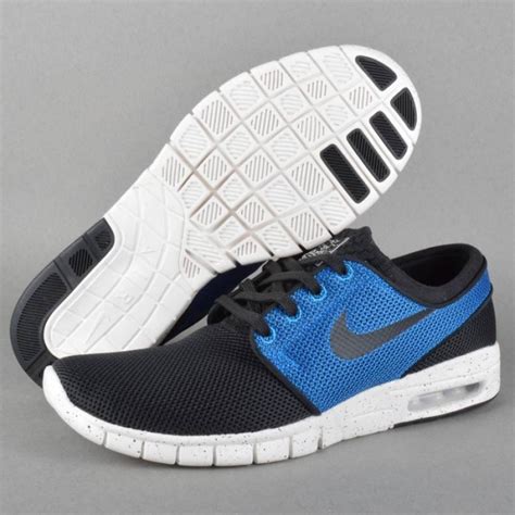 nike schuhe stefan janoski max black photo blue ivory|nike sb janoski sneakers.